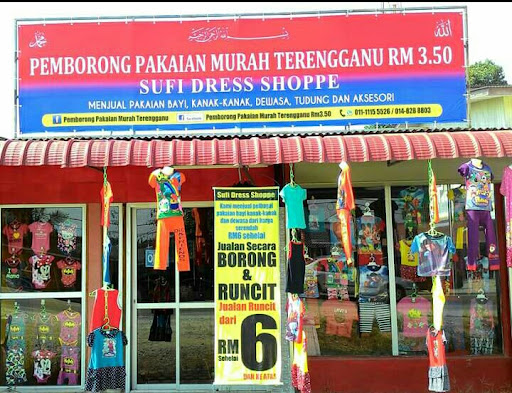 SUFI DRESS SHOPPE(PEMBORONG PAKAIAN MURAH TERENGGANU RM3.50)