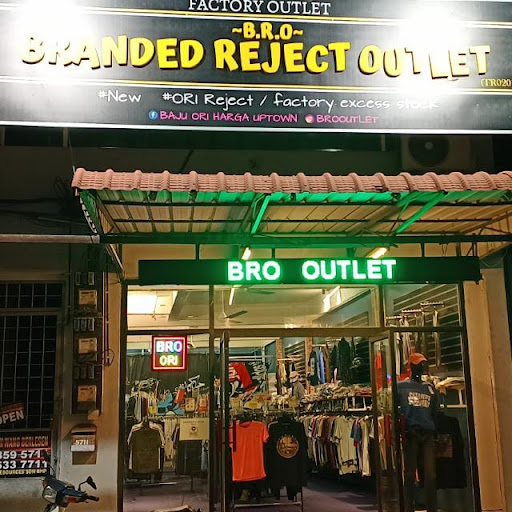 Butik Factory outlet - Branded reject outlet ~ BRO ~ Kemaman